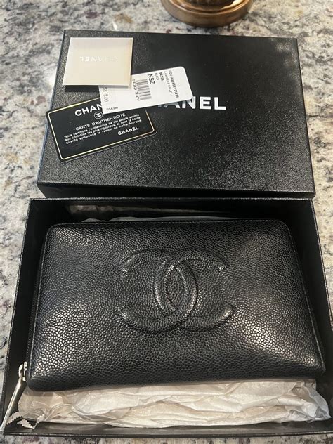 chanel zip wallet replica|authentic chanel wallet.